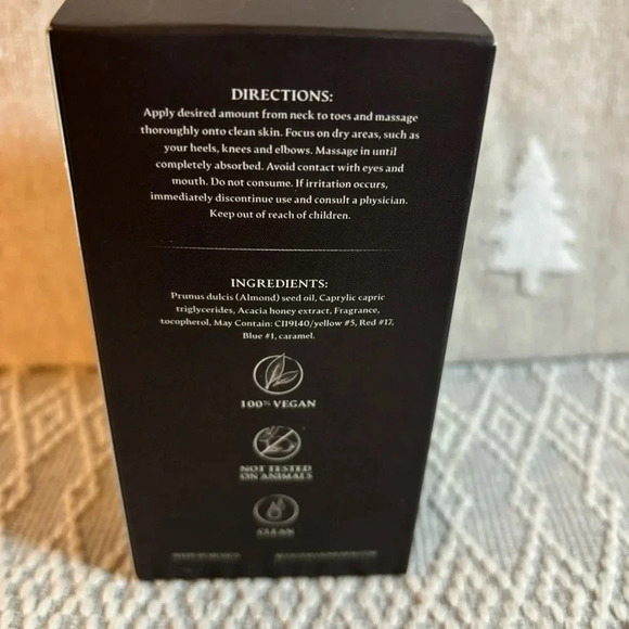 Blue Stallion Farm Peach Brûlée Body Oil. 8.45 fl oz. Sealed in box. - Picture 5 of 6